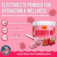 thumbnail image 3 of Dr. Price’s Electrolyte Mix – Raspberry Flavor, 90 Servings | Sugar-Free Hydration Powder with Trace Minerals | Gluten-Free, No Sugar, 3 of 8