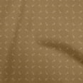 thumbnail image 1 of oneOone Tissu Popeline de Coton Moutarde Foncé Tissu Rétro Imprimé Tissu au Mètre 56 Pouces de Large, 1 of 5