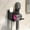 Black, variant on Bathroom Organizer Hair Dryer Holder Wall Mounted Hair Styling Tools Organizer Hair Dryer Dolder Cabinet Door Blow Rack for Hair Dryer Stand without drilling(Two Grids)(with 3M adhesive)