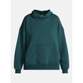thumbnail image 6 of No Boundaries Oversized Fleece Hoodie, Women's and Women's Plus Sizes XXS-4X, 6 of 6