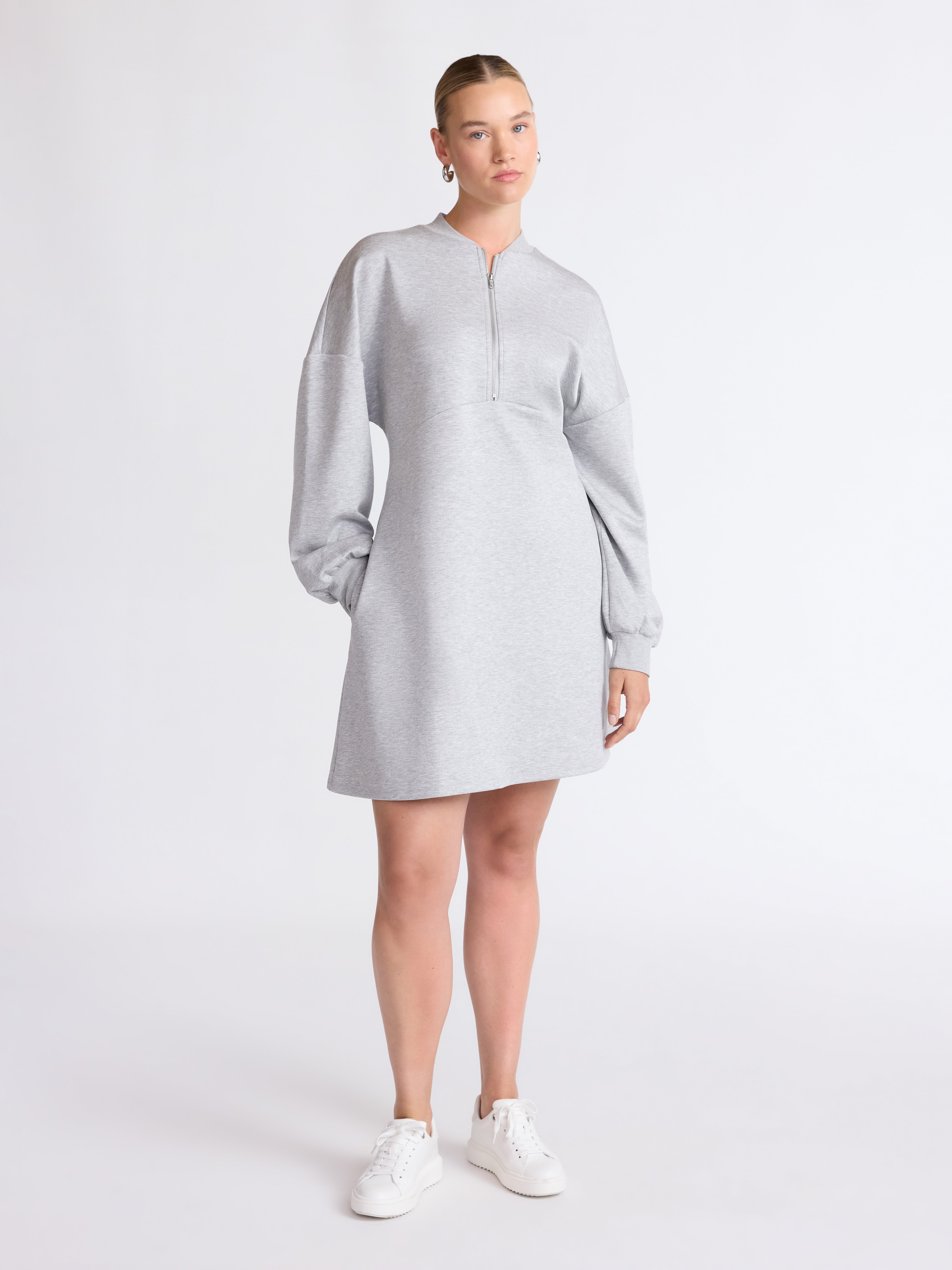 Scoop Women's and Women's Plus New Scubaknit Zip Front Mini Dress, Sizes XS-4X - Walmart.com Scoop Women's and Women's Plus New Scubaknit Zip Front Mini Dress, Sizes XS-4X - Walmart.com