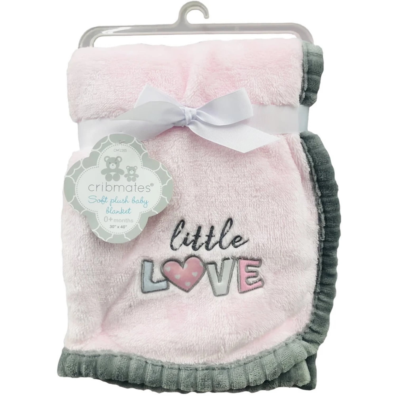 Cribmates Soft Plush Baby Blanket Little Love