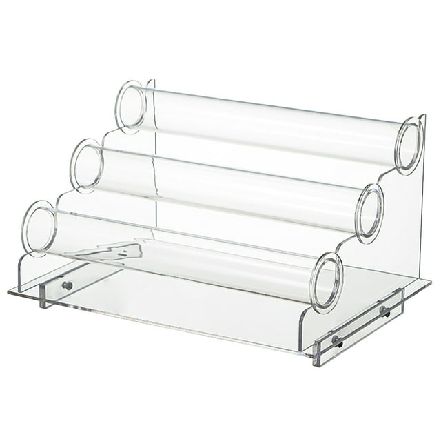 Organizador de joyas, expositor de acrílico para collares, brazaletes y pulseras.