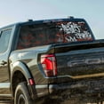 thumbnail image 2 of Rear Window Decal for Trucks – Red Tag 65 x 20 Inches, Weatherproof Perforated Vinyl See-Through Graphic, Fits Most Pickup Trucks & SUVs, 2 of 7