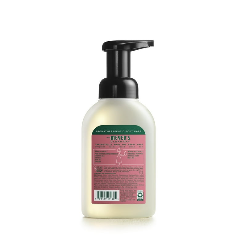 glutathione soap meyers Mrs. Meyer's Clean Day Foaming Hand Watermelon 10 fl oz and thoroughly clean MRS. MEYER'S CLEAN DAY Hand