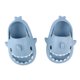 thumbnail image 4 of Sandalias con punta abierta en forma de animal de dibujos animados para niños y niñas, zapatillas impermeables con suela gruesa y suave, color azul neblina de 5,5 pulgadas, 4 of 14