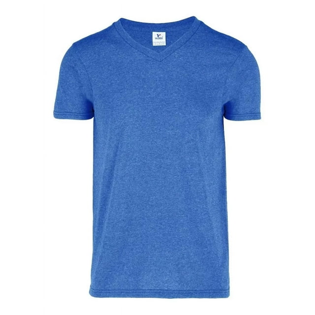 Playera Hombre Manga Corta Cuello V Jaspe - Yazbek