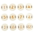 thumbnail image 4 of Raindrops  12 Pcs Infant Birthday Cards Baby Monthly Finders Ruler Newborn Beige, 4 of 8