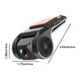 thumbnail image 3 of Danhjin Vehicle Recorder Car Recorder Navigation Dvr Adas Speed Display Alloy Usb Interface Car Recorder 980P Camera, 3 of 8