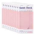 thumbnail image 1 of Chequeras de invitados Stock Your Home Pink (paquete de 10), 500 entradas, 1 of 7