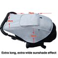 thumbnail image 2 of Protector solar para cochecito de bebé, parasol con clip para cochecito de bebé, cochecito de bebé con sombra UV, sombrilla universal para cochecito, protección solar impermeable, cubierta p, 2 of 5