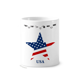 thumbnail image 1 of Latina estrella patrón bandera USA Taza de cepillo de dientes, 1 of 3
