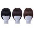 thumbnail image 2 of Lubelski Joli Clip pour Fille Frange Droite Style Bob Postiche, 2 of 7