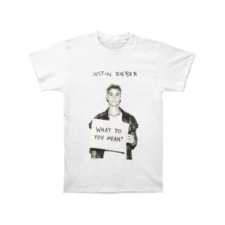 Justin Bieber Men's  What Do You Mean T-shirt