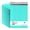 Teal, variant on Baylue Aqua Teal Bubble Mailers 4x8, Poly Padded Envelopes #000, 500 Pack