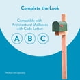 thumbnail image 4 of Architectural Mailboxes Cedar Deluxe No Dig, Drive-In Wooden Mailbox Post in Aromatic Cedar, 4 of 12