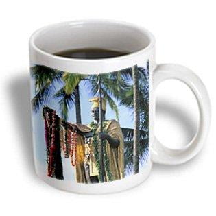 3dRose King Kamehameha Statue Hilo Island of Hawaii - US12 DPB0438 - Douglas Peebles, Ceramic Mug, 11-ounce