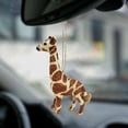 thumbnail image 3 of Simulation Animal Model Cute Giraffe Leopard Rhino Zebra Plastic Figurine Model Ornaments Mini Lion Elephant Model Ornament Xmas Tree Pendant Party Favor, 3 of 7