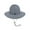 Heather Blue, variant on Solar Escape Men's Boonie Sun Protection Hat Gray One Size