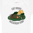 thumbnail image 4 of Inktastic My First Camping Trip-camping Hedgehog Boys or Girls Baby Bodysuit, 4 of 5