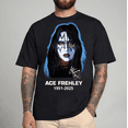 thumbnail image 2 of Acce FrehHley The SpaceEman Memorial T-Shirt, Vintage 90s Kiss Graphic Tee, 2 of 4
