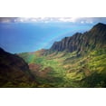 thumbnail image 2 of Aerial Kauai Coastline Hawaii Wall Mural by Wallmonkeys Peel and Stick Graphic (36 in W x 24 in H) WM138503, 2 of 4