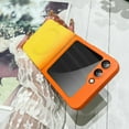 thumbnail image 3 of Dteck Magnetic for Samsung Galaxy Z Flip 5 Case [Compatible with Magsafe] with Camera Protection Soft TPU Slim Shockproof for Women Girls Gradient Phone Cover,Orange Yellow, 3 of 6