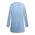 thumbnail image 7 of BONIXOOM Women'S Cardigans Cardigan Women Long Sleeve Buckle Solid Vacation Cardigan Sky Blue 7XL, 7 of 7