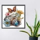 thumbnail image 5 of Pintura de diamante 5D DIY Taladro redondo completo Flor y cámara Decoración del hogar (K855) JShteea El nuevo, 5 of 9