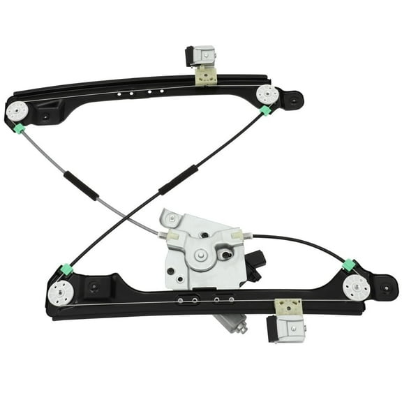ECCPP Front Left Power Window Regulator W/ Motor Assembly Replacement 751-966 Fits For 2010-2015 For Cadillac SRX,2011 For Saab 9-4X