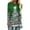 1-green christmas sweatshirts for women, variant on UPPADA Christmas Shirts for Womens Cute Christmas Tree Print T-Shirts Crewneck Xmas Tree Graphic Long Sleeve Tops camiseta navideña Blue,L