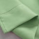 thumbnail image 3 of Xiao Hua Cenefa de cortina opaca lisa para cocina/dormitorio, con bolsillo para barra, paneles cortos festoneados (132 x 45 cm, verde hierba), 3 of 4