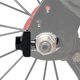 thumbnail image 3 of Regulador de Cadena de Bicicleta Sonducket Aleación de Aluminio Cadena de Tensión Plegable Negro Rojo Plateado 20 * 7 mm, 3 of 4