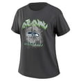 thumbnail image 2 of Women's WEAR by Erin Andrews Charcoal Seattle Seahawks Boyfriend T-Shirt, 2 of 3