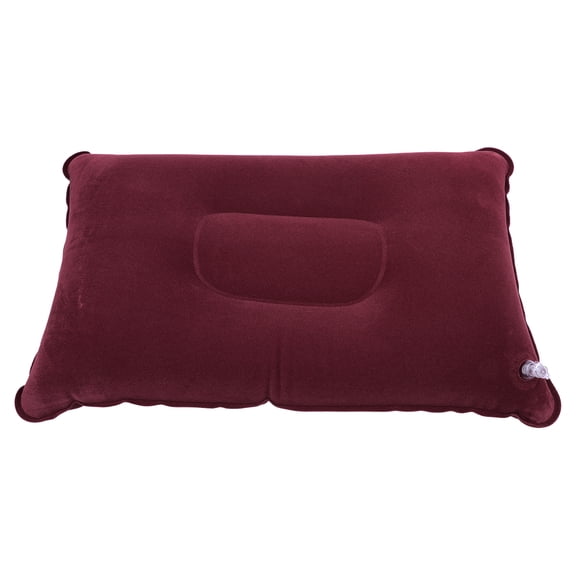 PENIKOKO Travel Pillow Red Purplish Red for Airport Use 2Pcs