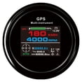 thumbnail image 1 of 10 In 1 Multi-functional Car Boat Digital GPS meter Tachometer 0-9999RPM TFT Screen Display Hour Fuel/Water Temp Gau, 1 of 7
