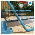 thumbnail image 4 of Hammock Stand for 2 Person, Portable Adjustable Steel Frame Hammock Stand with Weather Resistant Finish, for 9-14ft Hammocks, 10.3', lbs. Capacity, Blue as Pic, 4 of 8