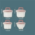 thumbnail image 3 of PEONAVET Chopper 4pcs Eggs Poacher Cups Eggs Bites Eggs Steam Poacher Cooker Breakfast Cooking Utensil for Hard Boiled Poached Scrambled Eggs Kitchen Tools with Brush, 3 of 9