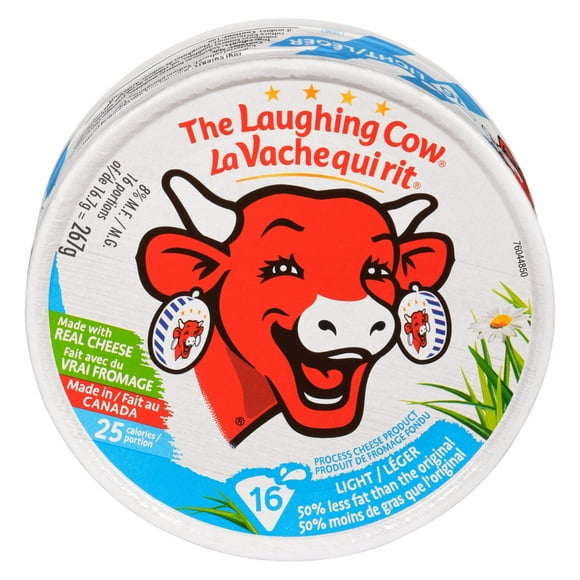 La Vache qui rit, Léger, Fromage à tartiner 16P 16 portions, 267 g