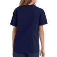 thumbnail image 3 of Hanes Authentic Youth T-Shirt, Crewneck 100% Cotton Short Sleeve Comfortable Jersey, Assorted Color, 9 Pack, XL, 3 of 7