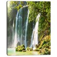 thumbnail image 2 of Detian Waterfall in Vietnam - Oversized Landscape Canvas Art, 2 of 3