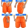 thumbnail image 4 of Shorts de natación independiente Scotamalone para hombre naranja, 4 of 6