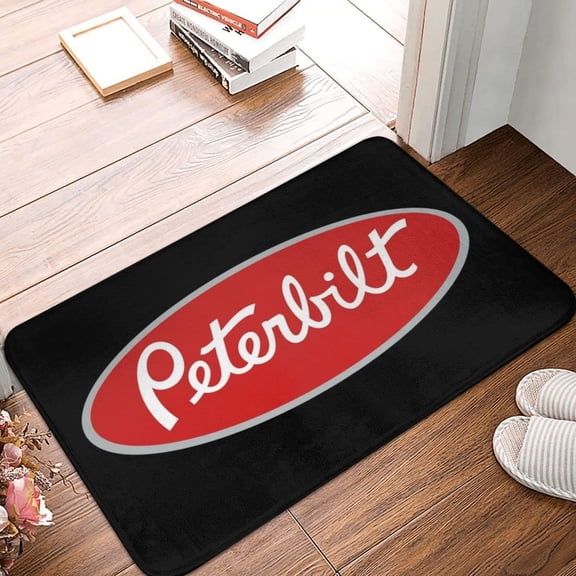 3D Printed Door mat Peterbilt Polyester Anti-Slip Rug Kitchen Bedroom Welcome mat Home Decoration Housewarming Gift 17x30 Inch