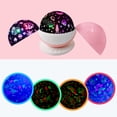 thumbnail image 3 of Colorido LED Magics Ball Proyector Luz giratoria Luz de noche con animales / Cubierta de patrones d Eccomum Proyector de luz, 3 of 7