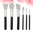 thumbnail image 1 of WEUVEB 1Set Black Makeup Brush Tool Portable Kit with Safe Material for Uniform and Natural Makeup, 1 of 8