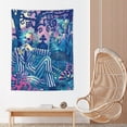 thumbnail image 5 of Beetlejuice Tapestry, Wall Hanging Decor for Bedroom Living Room Dorm, Home Decor Polyester Tapestries with Hanging Clips And Hooks, 60"x80", 5 of 9