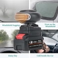 thumbnail image 5 of 2026 Rechargeable Battery Powered Space Heaters for Indoor Use Cordless, Space Heater Battery Powered with 1/2PCS 1500mah Battery, For Camping, Indoors, Long Heating (1 x Battery), 5 of 7