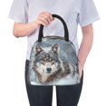 thumbnail image 2 of Hirioo Majestic Snowy Wolf for Eco-friendly Lunch Box,Leakproof Lunch Box for School, Work, Travel, and Picnics,Perfect for Meal Prep, 2 of 8