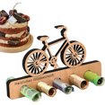 thumbnail image 4 of Regalo de dinero de cumpleaños original de madera, regalo de bicicleta, clip de dinero para cumpleaños, regalos de dinero para amantes de la locomotora de bicicleta, regalos de dinero para, 4 of 7