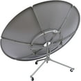 thumbnail image 3 of 1500W Concentrating Solar Cooker Portable Parabolic Sun Oven 59 inch Solar Cooker Outdoor Oven for Outdoor Camping Barbeque Cookware Boil Water, Focal Spot Temperature: 800-1000°C, 3 of 9